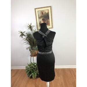 Chicme Women Sheath Dress M Keyhole Sleeveless Whimsigoth Fairy Core Elegant